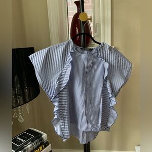 Zara Pinstripe Blouse PTP 19”